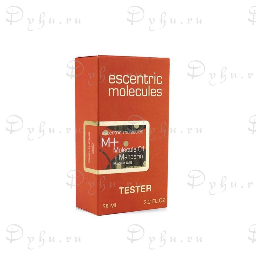 Escentric Molecules Molecule 01 + Mandarin ,Tester 58 ml