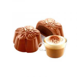 Конфеты шоколадные с начинкой капучино Amatller Chocolate con Leche Cappuccino 72 г Испания
