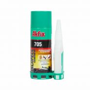 Суперклей Akfix 705 100 г 400 мл двухкомпонентный