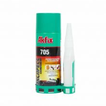 Суперклей Akfix 705 100 г 400 мл двухкомпонентный