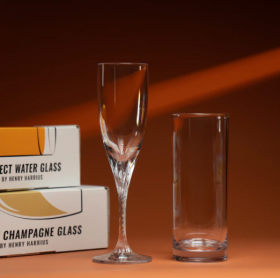 КОМБО Бокал для шампанского + Стакан для воды Perfect Champagne Glass & Perfect Water Glass by Henry Harrius