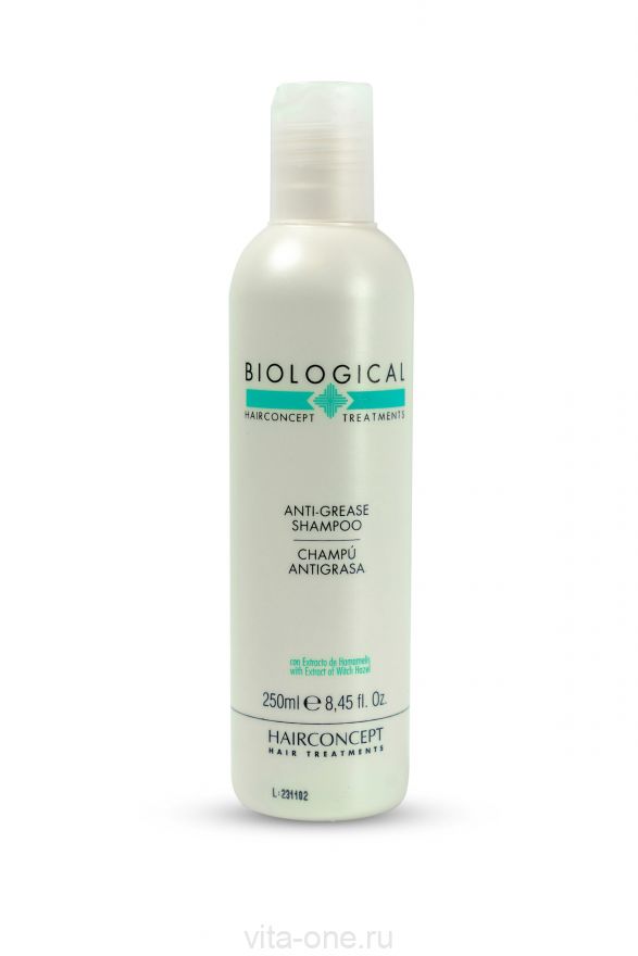 Шампунь против зажирнения кожи головы и волос серии BIOLOGICAL HAIR CONCEPT 250мл