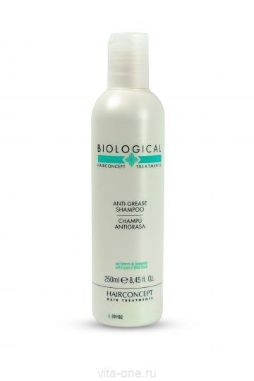Шампунь против зажирнения кожи головы и волос серии BIOLOGICAL HAIR CONCEPT 250мл