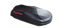 Автобокс на крышу DIAMOND ONYX; 1450*830*420мм: 360L: двустор. откр.
