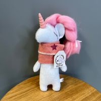 Мягкая игрушка ручной работы из фетра Единорожка