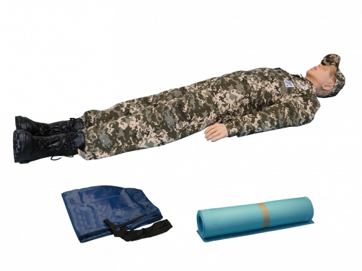 Тренажер для освоения навыков сердечно-легочной реанимации взрослого "Слава-4"