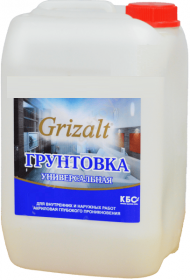 Грунтовка Универсальная Grizalt БС-321 5л Акриловая для Наружных и Внутренних Работ / Гризальт