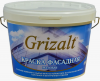 Краска Фасадная Grizalt БС-319 40кг Белая, Матовая, Акриловая / Гризальт.