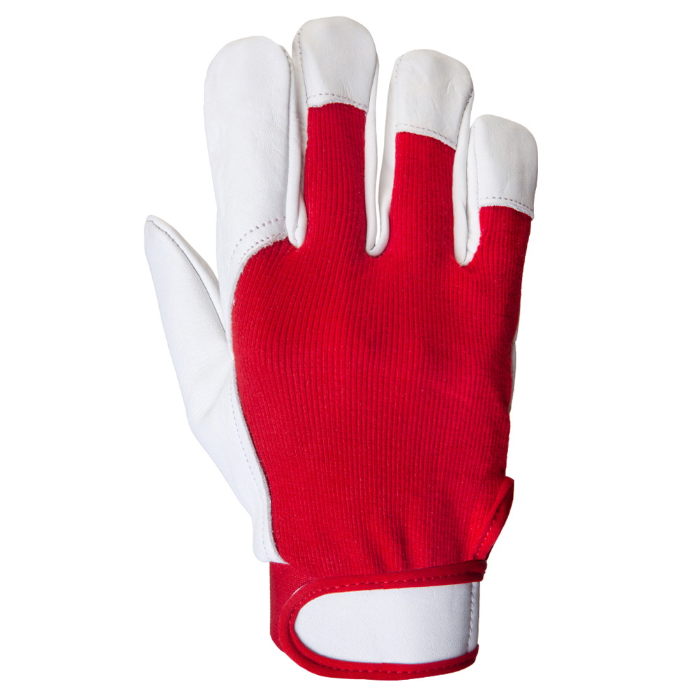 Jeta Safety JLE301 Рабочие перчатки из кожи и хлопка, 1 пара.