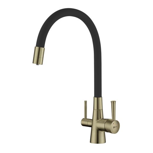 Смеситель для кухни Lemark Comfort с подключением к фильтру с питьевой водой LM3075B