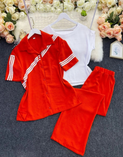 Костюм тройка женский 48867