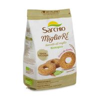 Печенье пшенное без глютена 200 г, Biscotti MiglioRi, Sarchio, 200 g