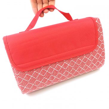 Плед для пикника Jacquard красный