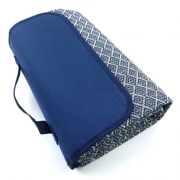 Плед для пикника Jacquard синий