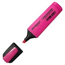 Текстмаркер 2-5мм KEYROAD Neon розовый скошен/12, шт