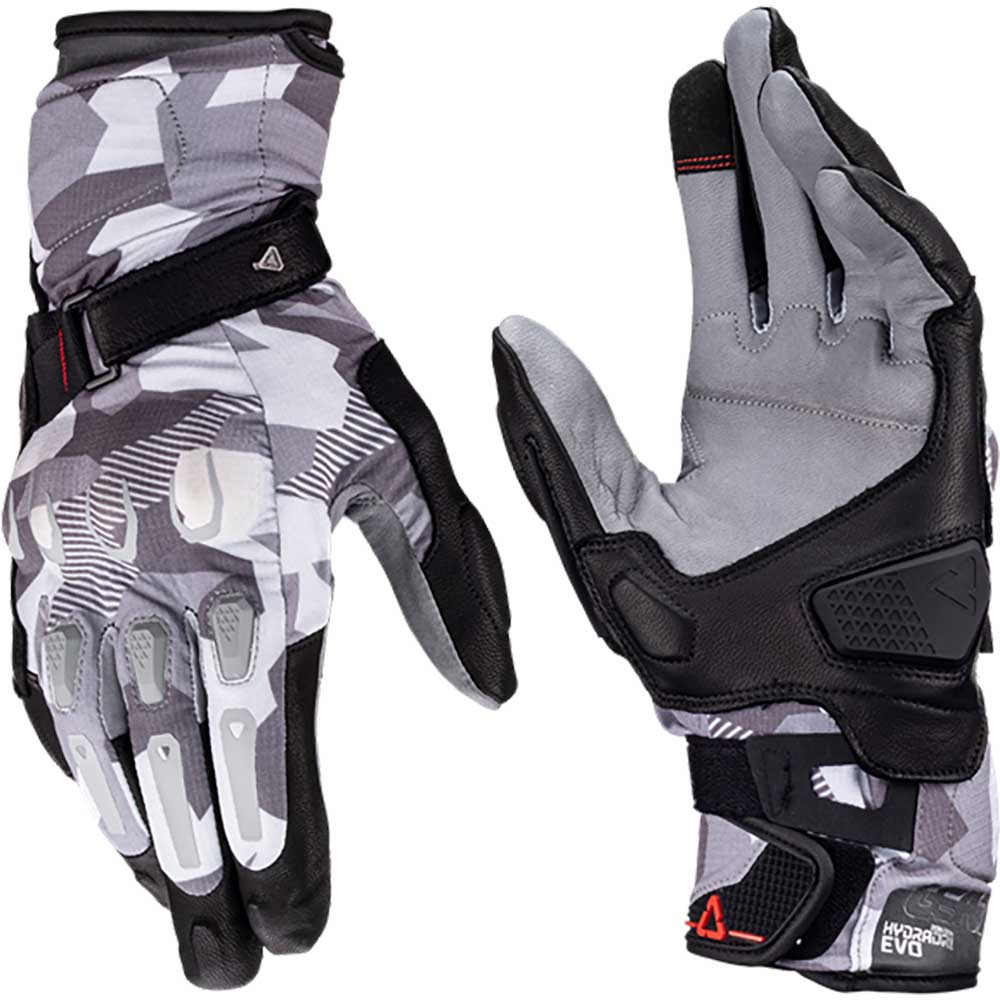 Leatt ADV HydraDri 7.5 Steel (2025) перчатки для мототуризма и путешествий