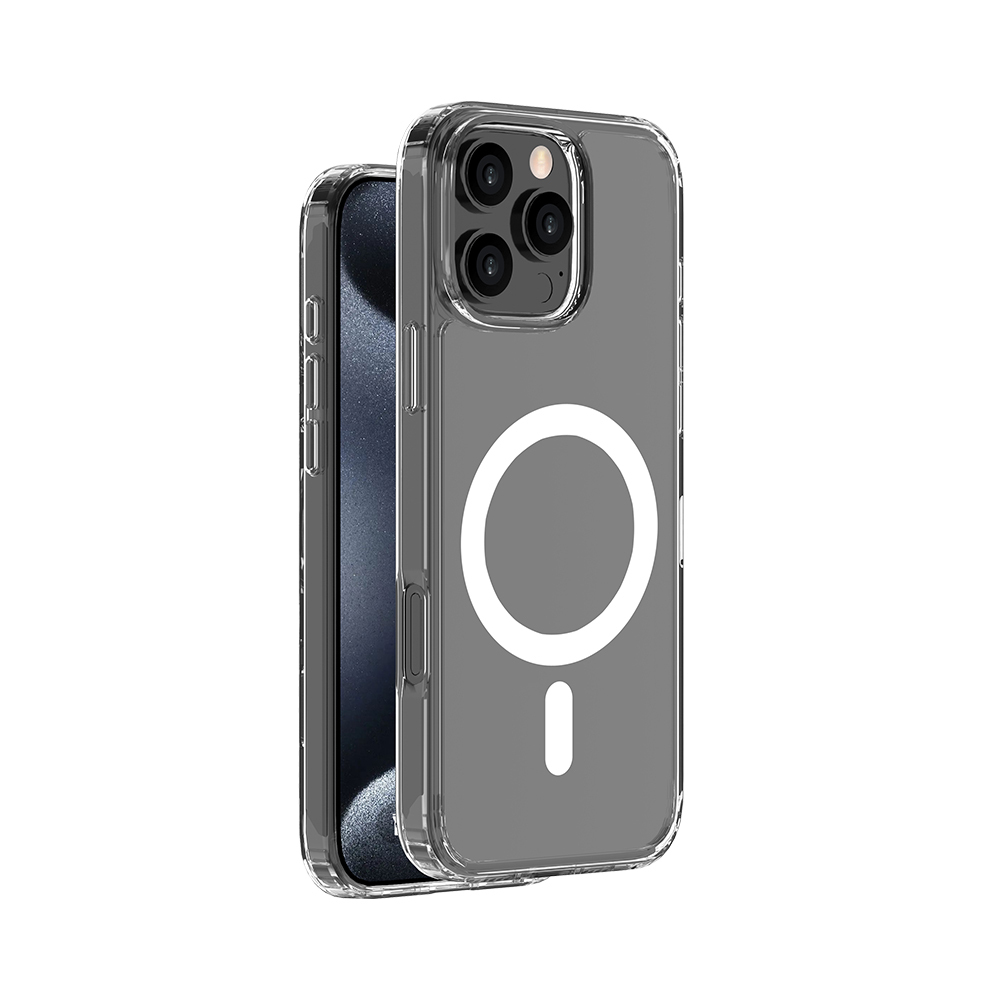 Чехол Gel Сrystal MagSafe для Apple iPhone 16 Pro Max, прозрачный