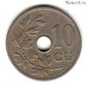 Бельгия 10 сантимов 1905