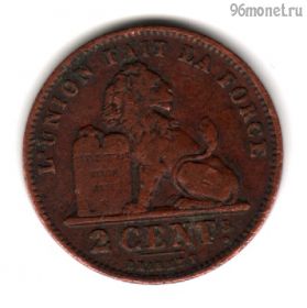 Бельгия 2 сантима 1902