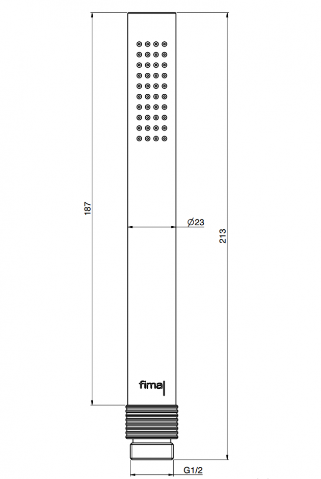 Душевая лейка Fima - Carlo Frattini Park Lane F1367OT ФОТО