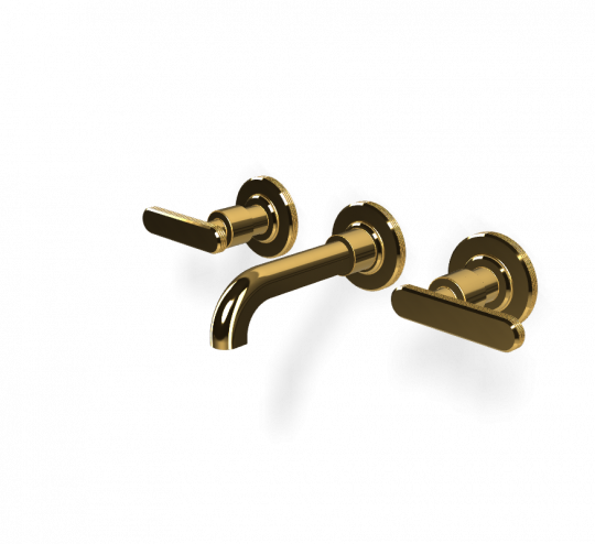 Вентильный смеситель Fima - Carlo Frattini Park Lane настенный для раковины F1331/5 схема 7