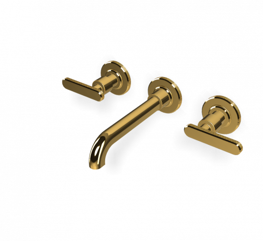 Смеситель Fima - Carlo Frattini Park Lane настенный для раковины F1331L/5 вентильный схема 7