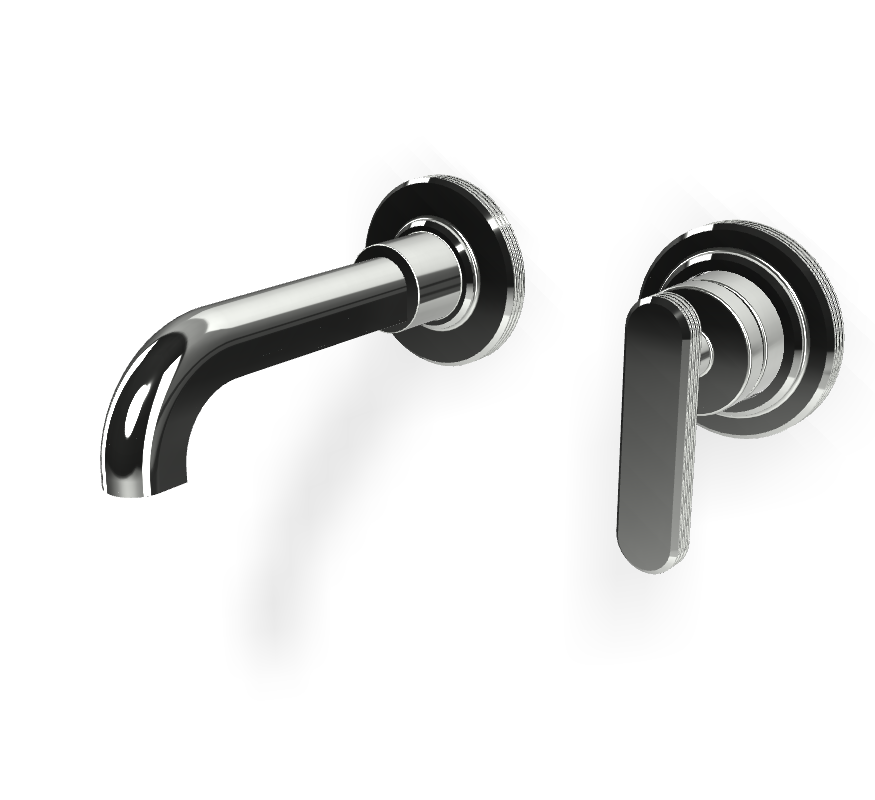 Изображение Однорычажный смеситель Fima - Carlo Frattini Park Lane настенный для раковины F1301WX9