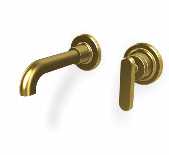 Однорычажный смеситель Fima - Carlo Frattini Park Lane настенный для раковины F1301WX9 схема 8