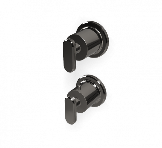 Однорычажный термостатический смеситель Fima - Carlo Frattini Park Lane встраиваемый для душа F1333N7 схема 3