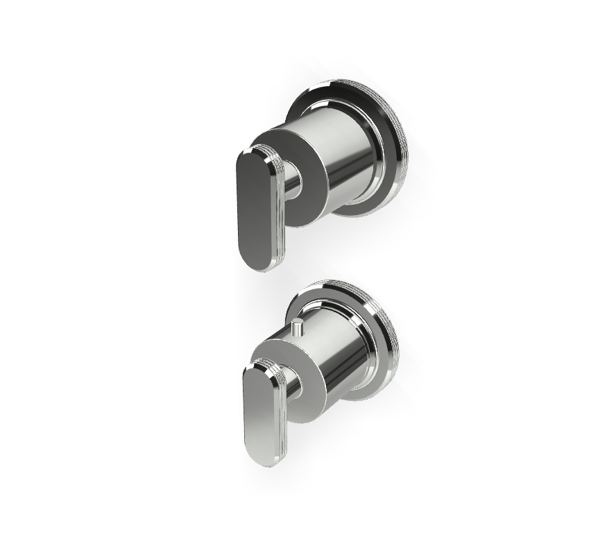 Изображение Однорычажный термостатический смеситель Fima - Carlo Frattini Park Lane встраиваемый для душа F1333N7