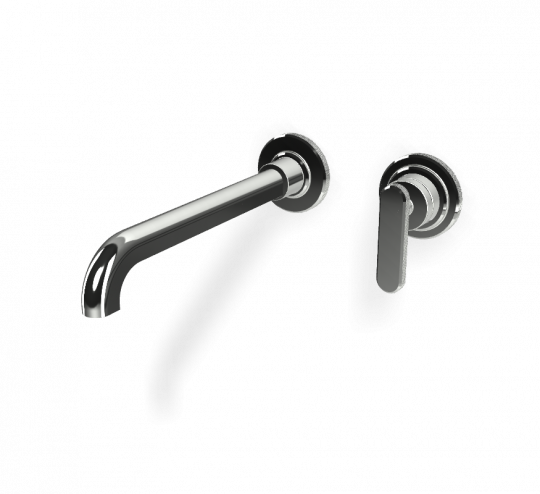 Однорычажный смеситель Fima - Carlo Frattini Park Lane настенный для раковины F1301WZX9 схема 2