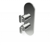 Термостатический смеситель Fima - Carlo Frattini Park Lane встраиваемый для душа F1309X7 схема 1