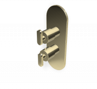 Термостатический смеситель Fima - Carlo Frattini Park Lane встраиваемый для душа F1309X7 схема 5