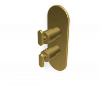 Термостатический смеситель Fima - Carlo Frattini Park Lane встраиваемый для душа F1309X7 схема 8