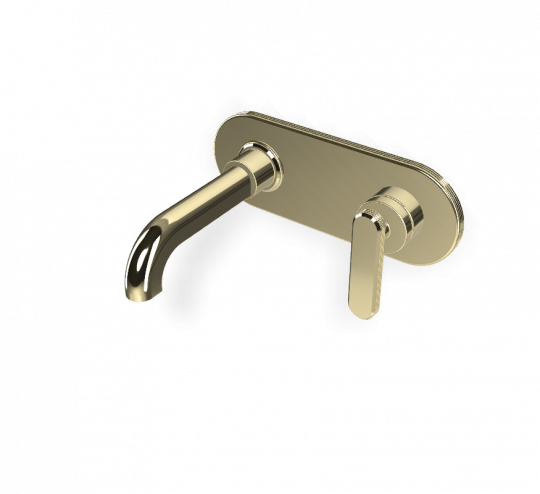 Однорычажный смеситель Fima - Carlo Frattini Park Lane настенный для раковины F1301WX5 схема 4