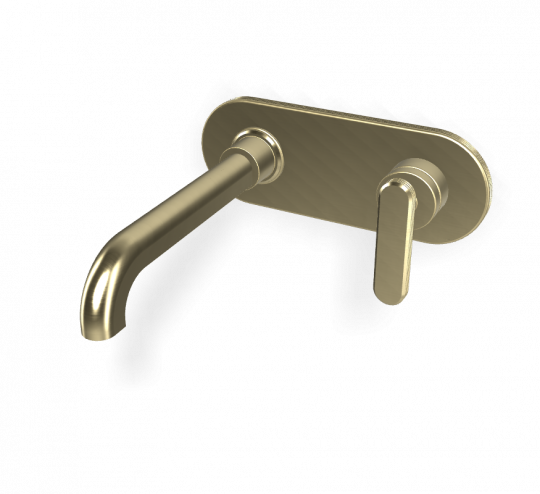 Однорычажный смеситель Fima - Carlo Frattini Park Lane настенный для раковины F1301WLX5 схема 6