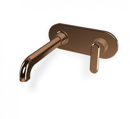 Однорычажный смеситель Fima - Carlo Frattini Park Lane настенный для раковины F1301WLX5 схема 10