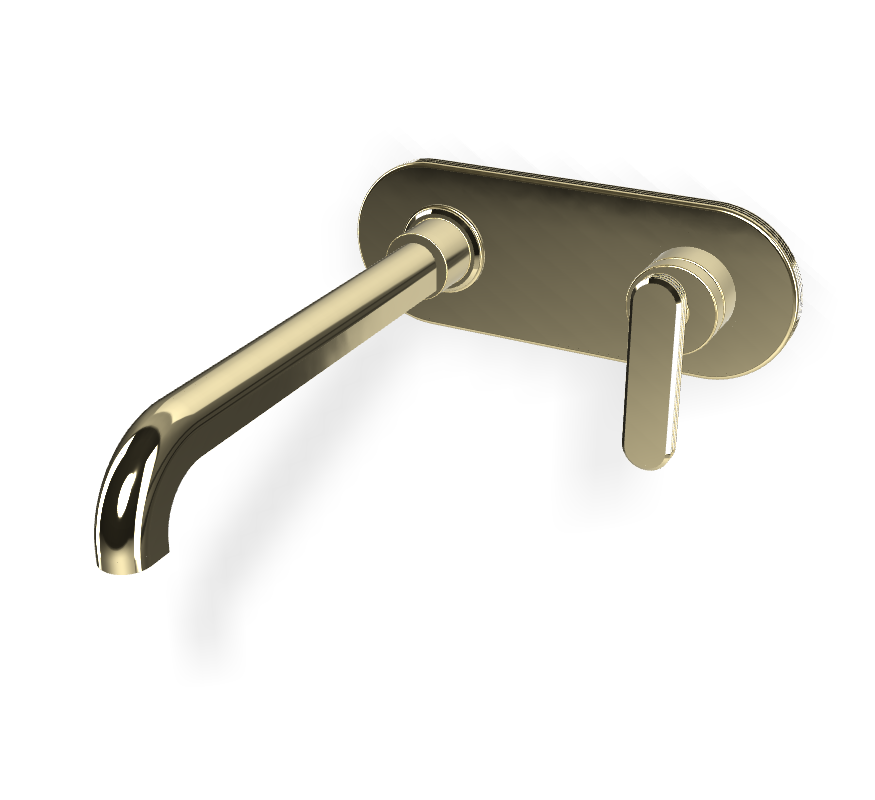 Однорычажный смеситель Fima - Carlo Frattini Park Lane настенный для раковины F1301WZX5 ФОТО