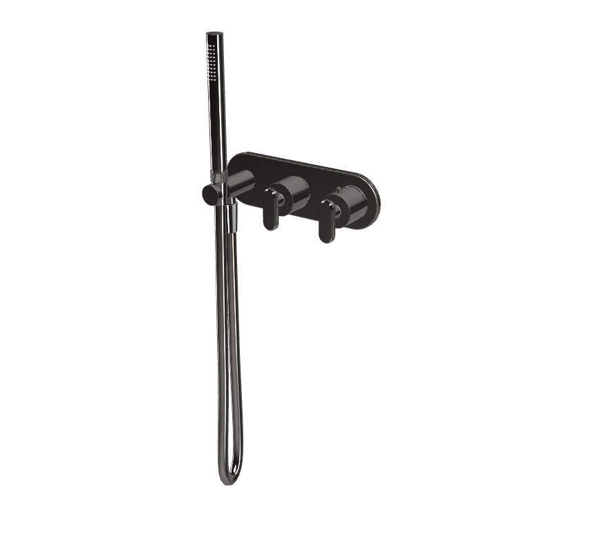 Изображение Однорычажный термостатический смеситель Fima - Carlo Frattini Park Lane встраиваемый для душа F1319WX3