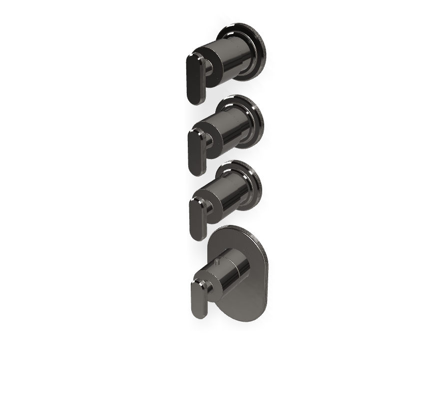 Термостатический смеситель Fima - Carlo Frattini Park Lane встраиваемый для душа F1353X3 ФОТО