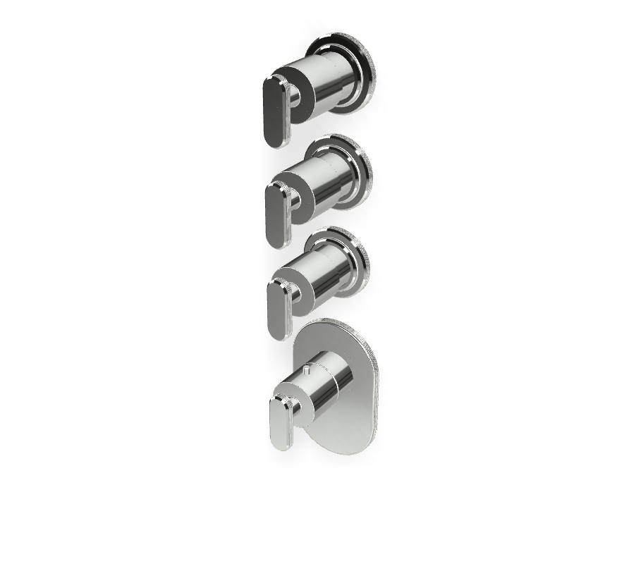 Термостатический смеситель Fima - Carlo Frattini Park Lane встраиваемый для душа F1353X3