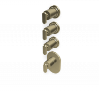 Термостатический смеситель Fima - Carlo Frattini Park Lane встраиваемый для душа F1353X3 схема 6