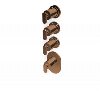 Термостатический смеситель Fima - Carlo Frattini Park Lane встраиваемый для душа F1353X3 схема 10