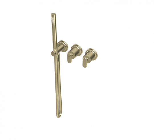 Однорычажный термостатический смеситель Fima - Carlo Frattini Park Lane встраиваемый для душа F1319WX9 схема 5