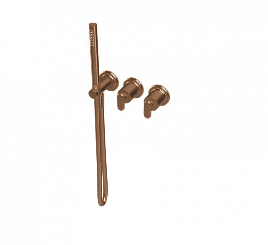 Однорычажный термостатический смеситель Fima - Carlo Frattini Park Lane встраиваемый для душа F1319WX9 схема 10