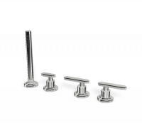 Смеситель Fima - Carlo Frattini Park Lane на горизонтальную поверхность для ванны F1324/1 схема 1