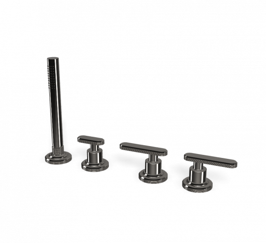 Смеситель Fima - Carlo Frattini Park Lane на горизонтальную поверхность для ванны F1324/1 схема 4