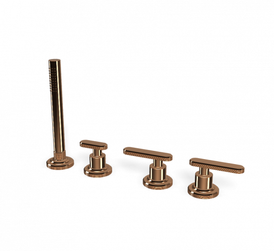 Смеситель Fima - Carlo Frattini Park Lane на горизонтальную поверхность для ванны F1324/1 схема 10