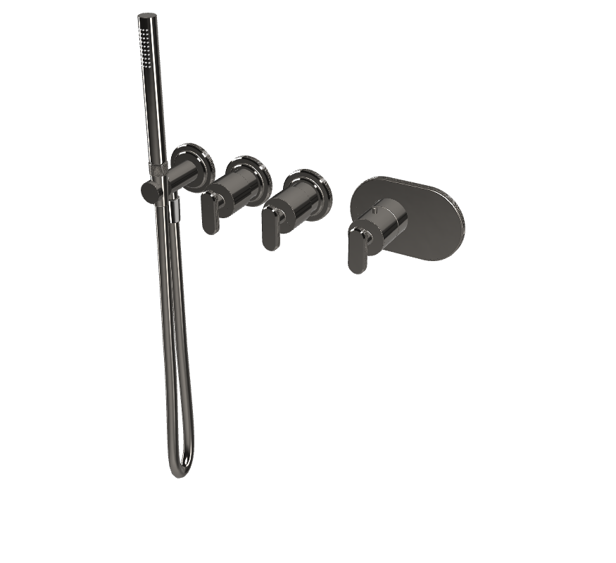 Термостатический смеситель Fima - Carlo Frattini Park Lane встраиваемый для душа F1368X2 ФОТО