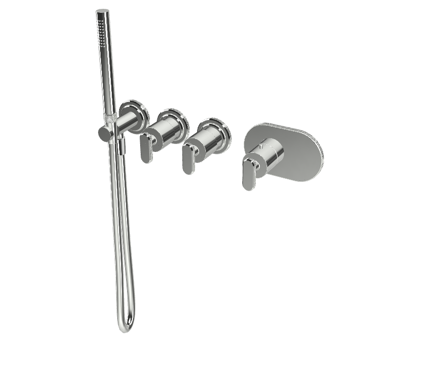 Изображение Термостатический смеситель Fima - Carlo Frattini Park Lane встраиваемый для душа F1368X2